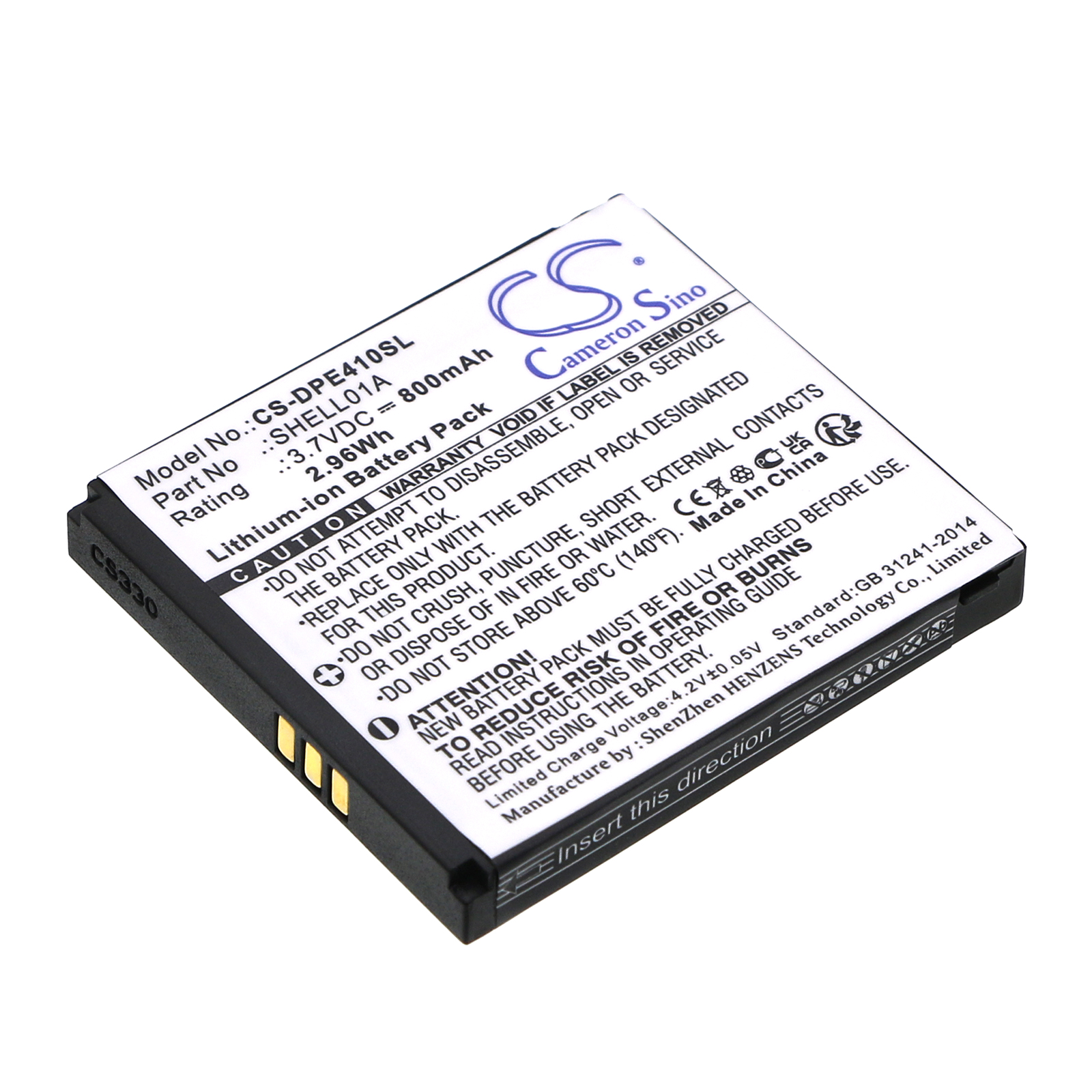 Doro PhoneEasy 409 Replacement Battery 3.7V 800mAh