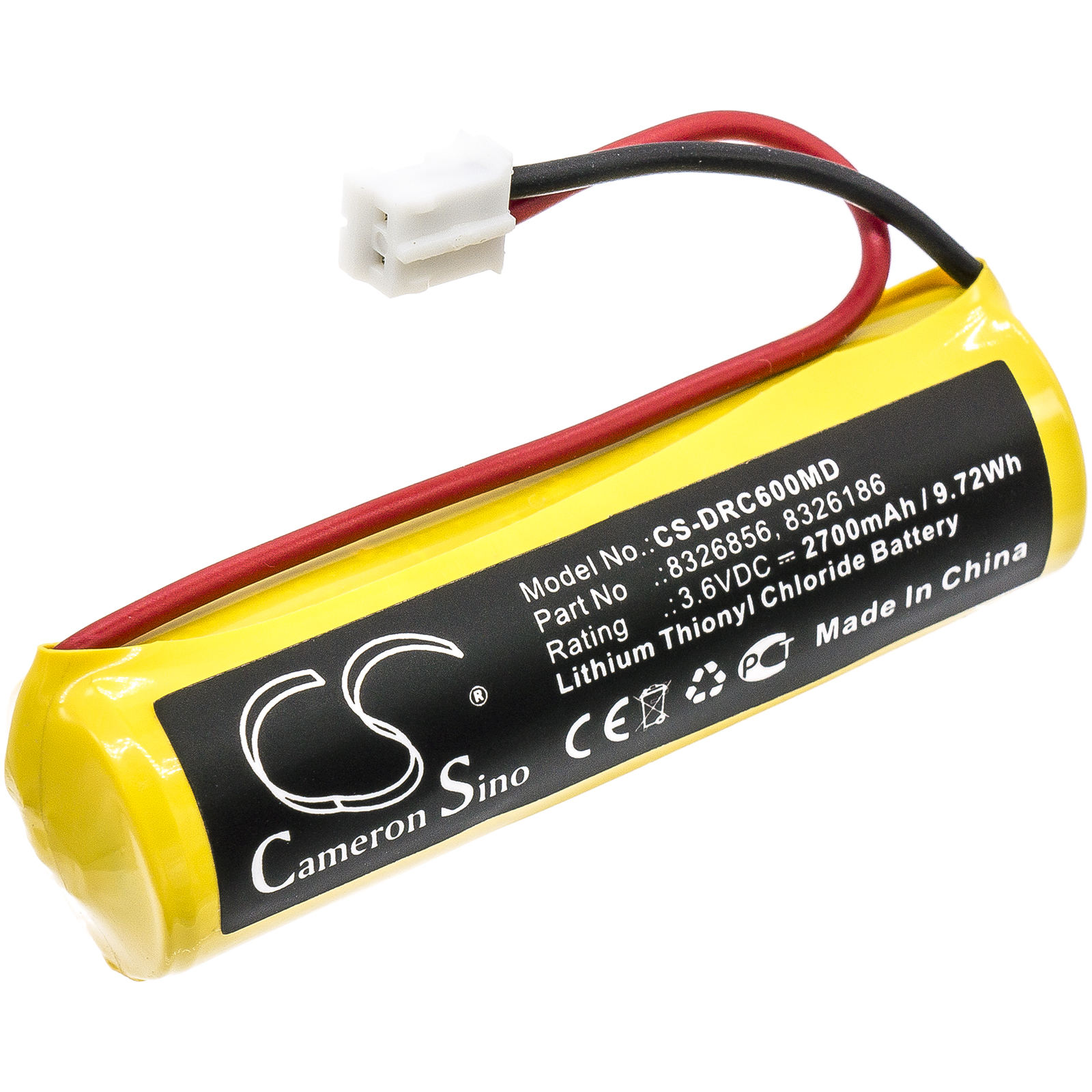 Drager PAC 6000 PAC 6500 Replacement Battery 2700mAh