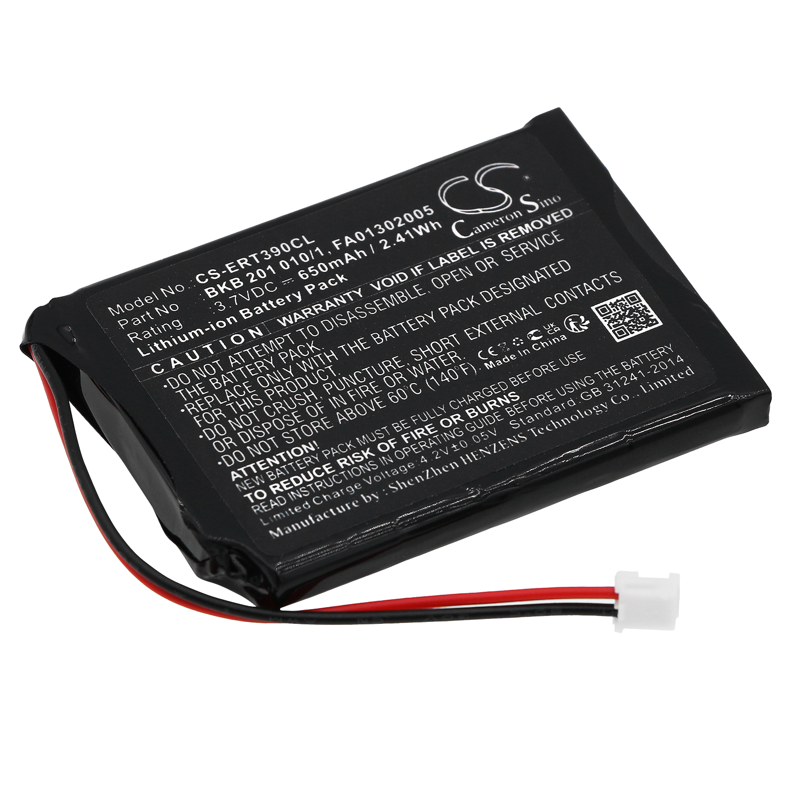 Aastra 660177 Ascom 9D41 Ascom D41 Ascom D43 Replacement Battery 3.7V 650mAh