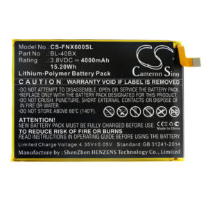 Infinix Note 2 X600 BL-40BX Mobile/SmartPhone Replacement Battery 4000mAh