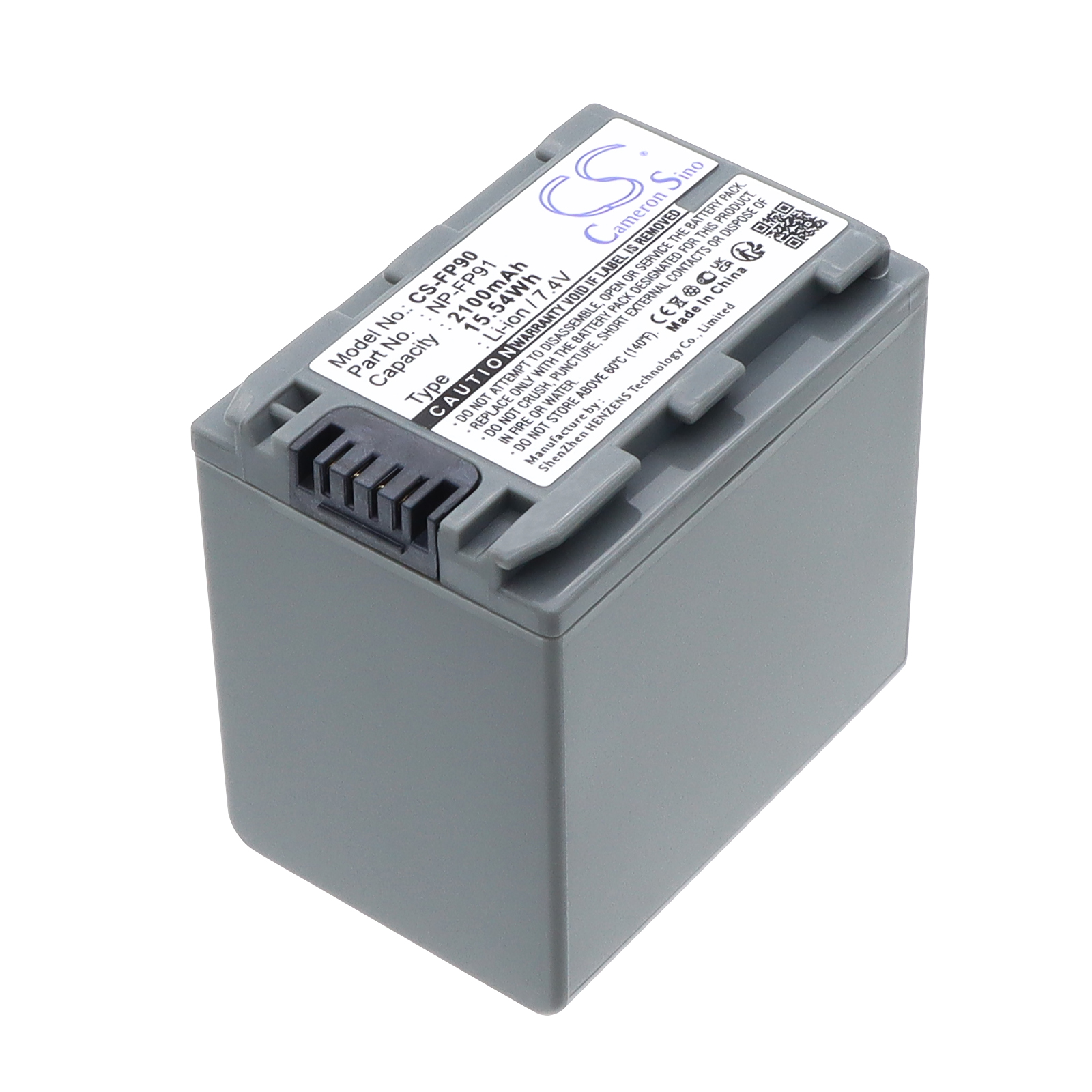 NP FP90 Sony Replacement Battery 7.4V 2100mAh