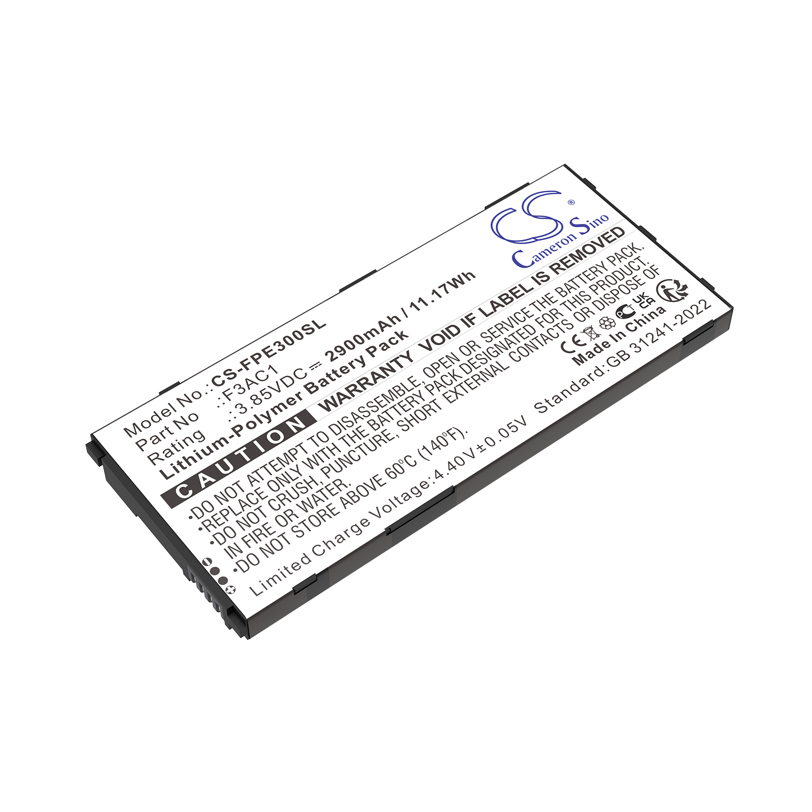 Fairphone 3 F3AC1 Mobile/SmartPhone Replacement Battery 2900mAh