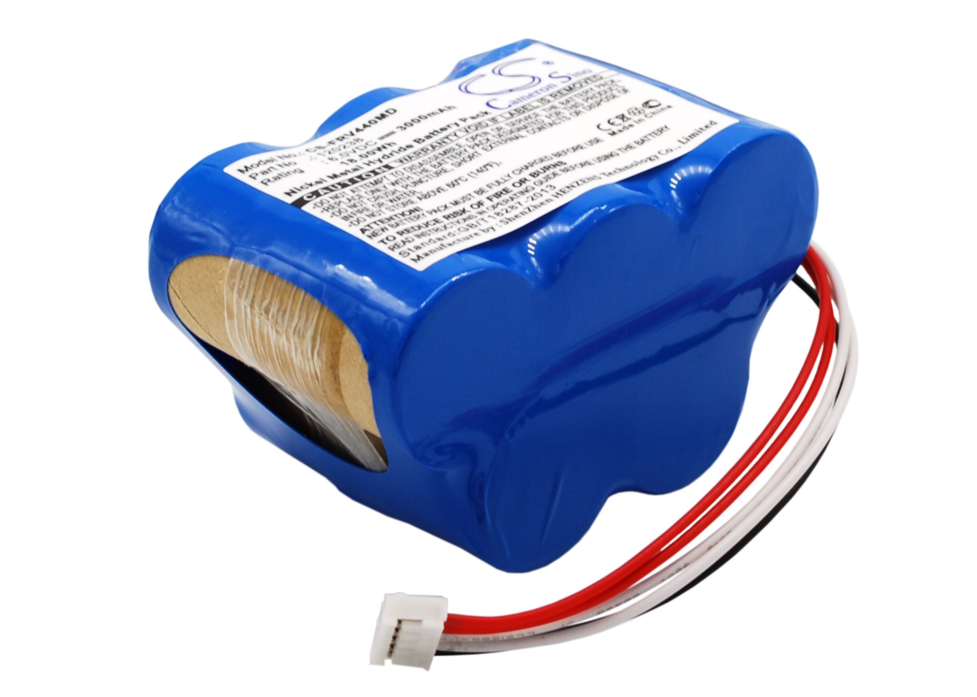 Fresenius 120238 Medical Replacement Battery 6V 3000mAh