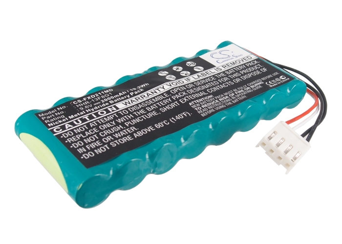 Fukuda FCP-2155 FX-2111 Replacement Battery 9.6V 2000mAh