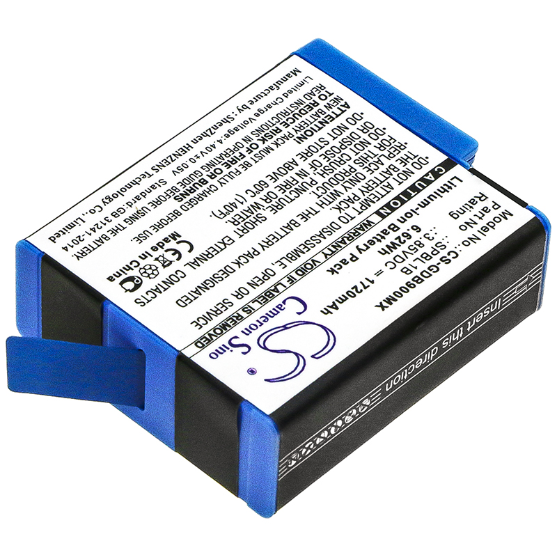 Gopro AHDBT-901 Hero 10 Replacement Battery 3.85V 1720mAh