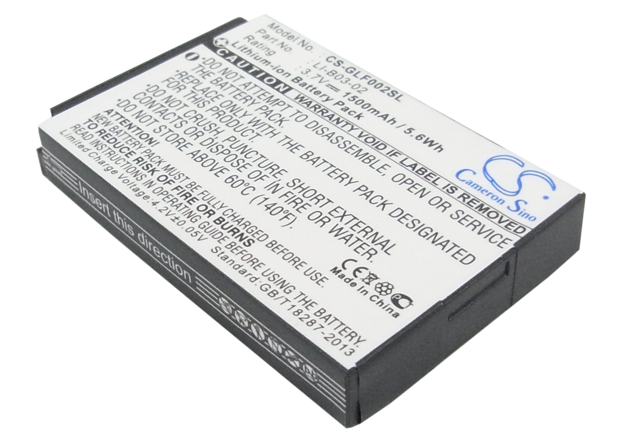 Golf Buddy GB3 GPS/Navigator Replacement Battery 1500mAh