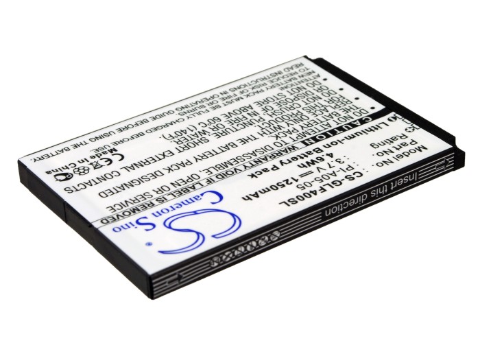 Golf Buddy Buddy World Replacement Battery 3.7V 1250mAh