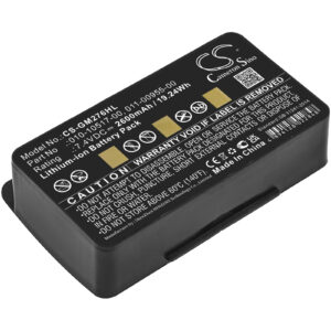 Garmin 010-00543-00 100054300 3580100054300 EGM478 Replacement Battery 2600mAh