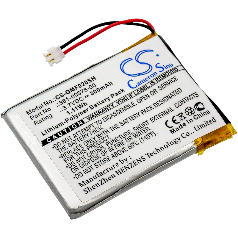 Garmin Forerunner 920XT Watch Replacement Battery 300mAh