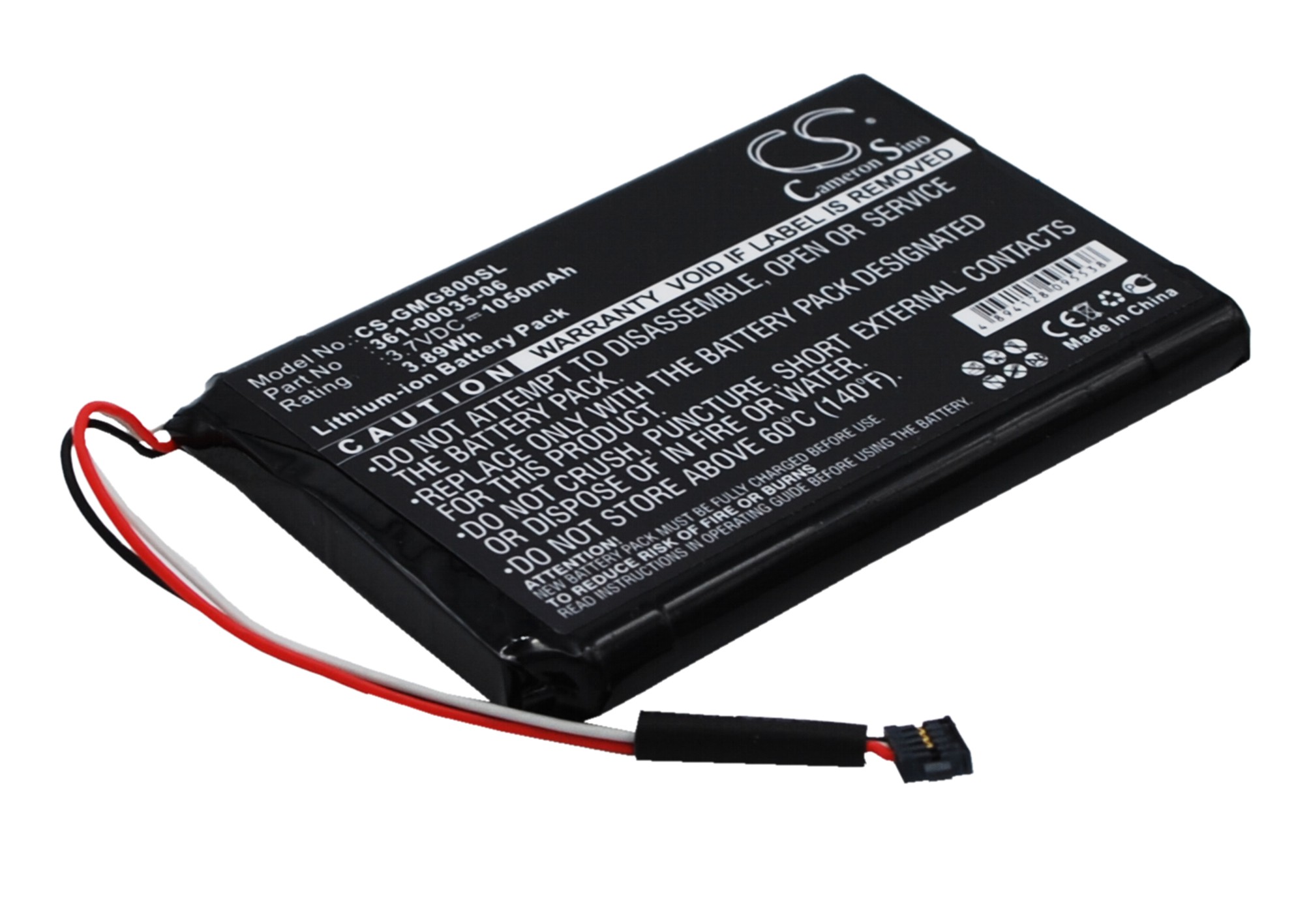 Garmin Approach G8 Replacement Battery 3.7V 1050mAh