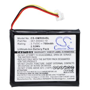 Garmin Delta GAD007 Pro Control 2 Sport Upland Replacement Battery 3.7V 700mAh