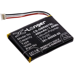 Garmin 010-11867-10 010-11925-00 Dog Collar Replacement Battery 400mAh