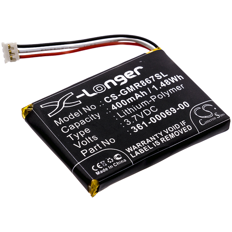 Garmin 010-11867-10 010-11925-00 Dog Collar Replacement Battery 400mAh