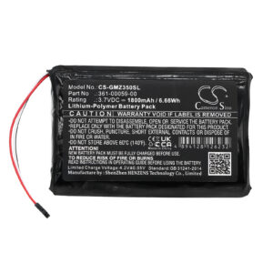 Garmin ZUMO 340LM Replacement Battery 3.7V 1800mAh