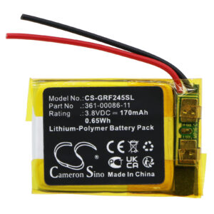Garmin Forerunner 245 361-00086-11 Watch Replacement Battery 170mAh