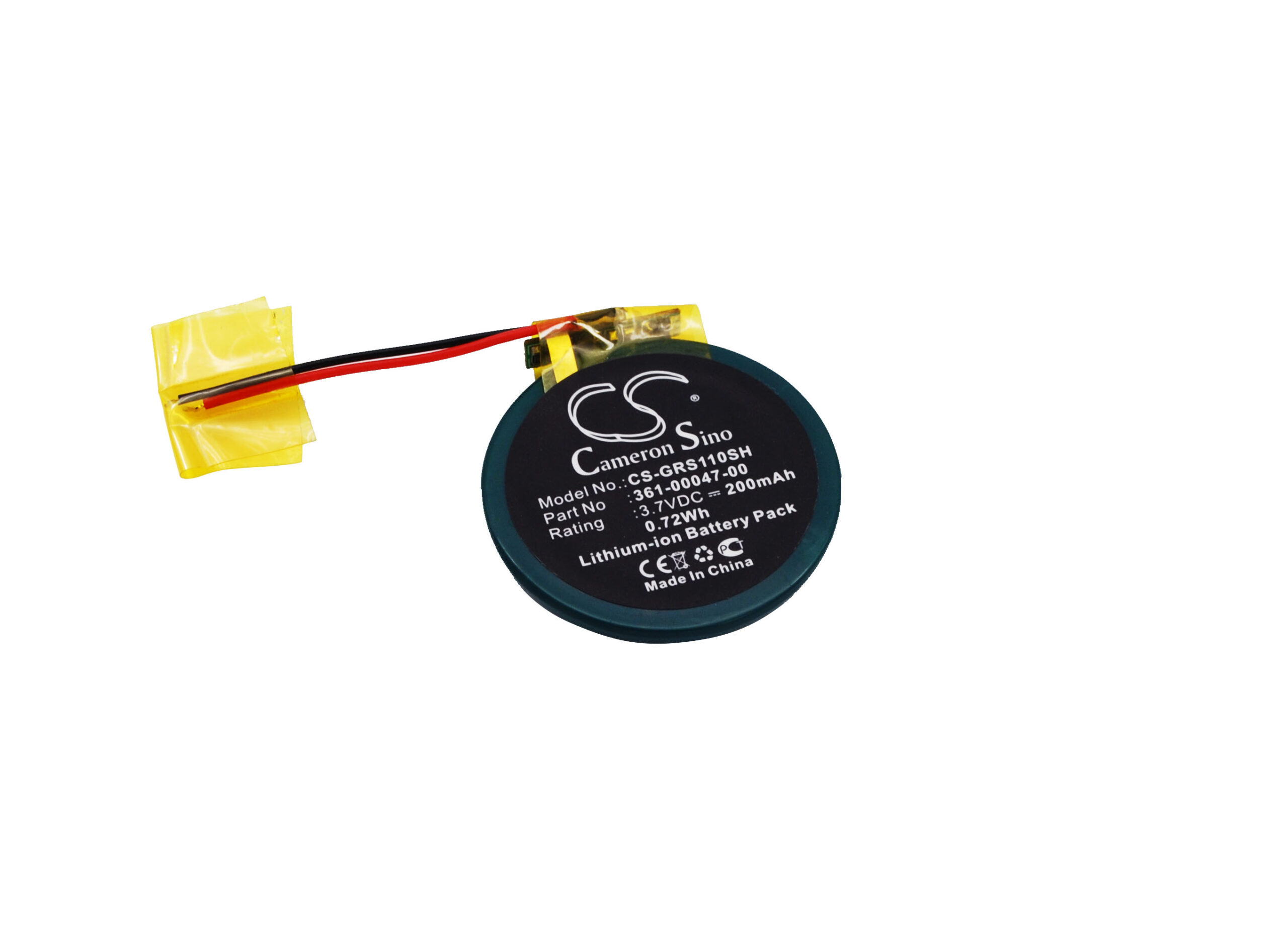 Garmin 361-00047-00 Watch Replacement Battery 3.7V 200mAh