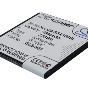 Gigabyte Gsmart Simba SX1 Replacement Battery 3.7V 1900mAh
