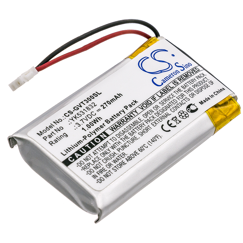 Golf Buddy YK531832 Replacement Battery 3.7V 270mAh