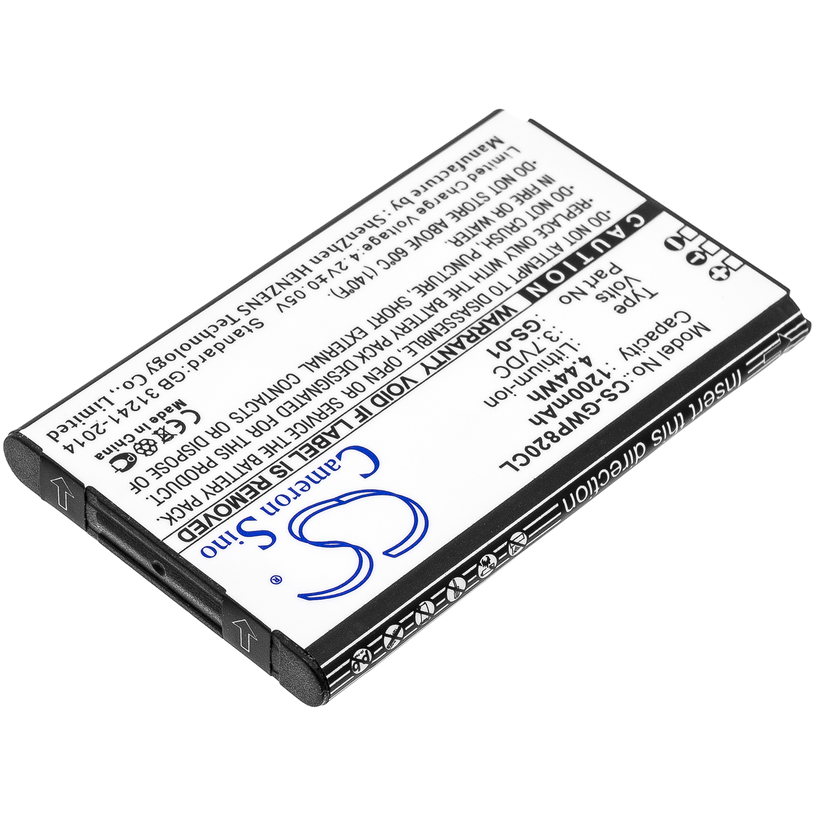 Grandstream DP730 GMD1208 Replacement Battery 3.7V 1200mAh