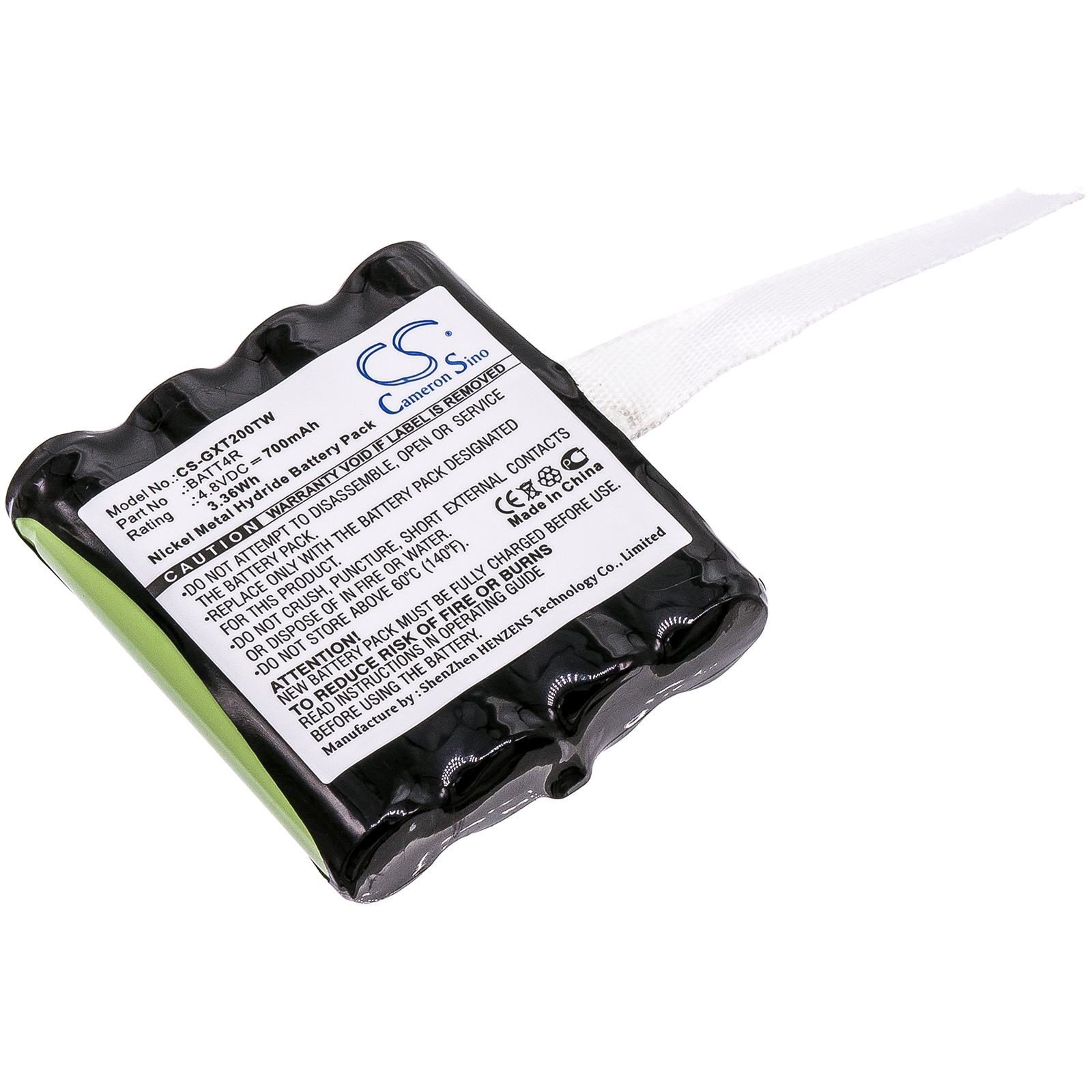 Midland G223 G225 G226 G227 Replacement Battery 4.8V 700mAh