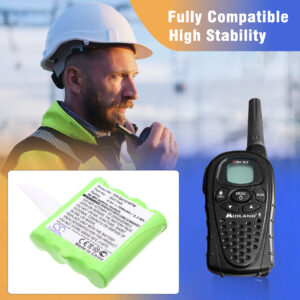 Midland AVP6 Two-Way Radio Replacement Battery 4.8V 700mAh