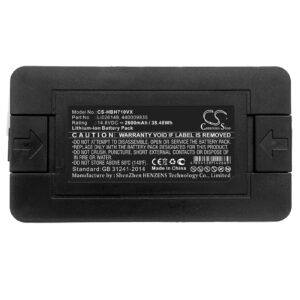 Bobsweep Bob Pro SJP110020 Replacement Battery 14.8V 2600mAh