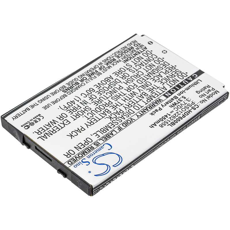 Handheld Dolphin 6000 Replacement Battery 3.7V 1450mAh