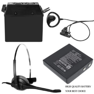 HME COM 2000 BAT2000 Headset Replacement Battery 1200mAh