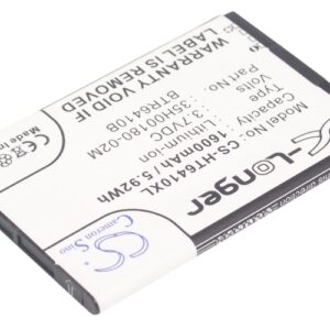 HTC ADR6410 ADR6410L ADR6410LVW Mobile/SmartPhone Replacement Battery 1600mAh