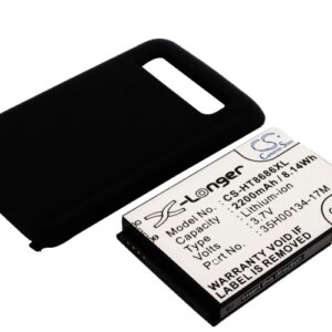 HTC 7 Trophy Spark T8686 Verizon MWP6985 Replacement Battery 2200mAh