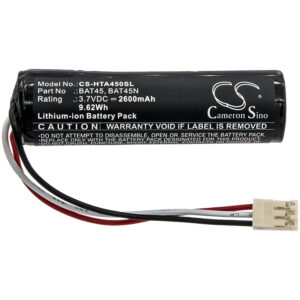 HT Instruments PQA824 THT45 THT46 BAT45 BAT45N Replacement Battery 2600mAh