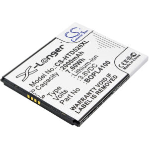 HTC Desire 326G Desire 526 Replacement Battery 3.8V 2000mAh