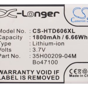 HTC CP3 Desire 326 Desire 326G Mobile/SmartPhone Replacement Battery 1800mAh