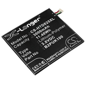 HTC 2PUK00 D825h D825u Desire 825 Mobile/SmartPhone Replacement Battery 3000mAh
