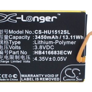 Google Nexus 6P Huawei Angler Huawei H1511 Replacement Battery 3.8V 3450mAh