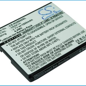 AT&T Fusion Jengu U8652 U8665 Mobile/SmartPhone Replacement Battery 3.7V 1200mAh