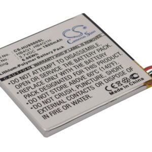Huawei Ascend D Quad XL Ascend D1 T9200 U9200 Replacement Battery 3.7V 1800mAh