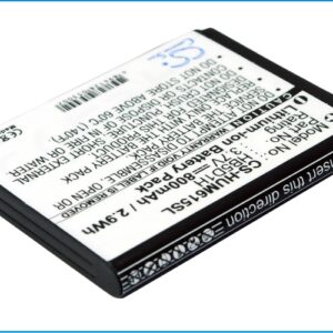 Cricket Huawei M615 Replacement Battery 3.7V 800mAh
