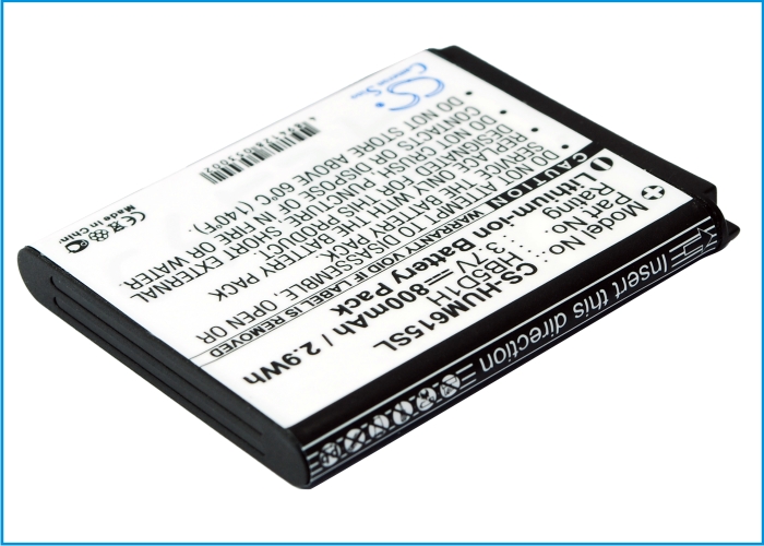 Cricket Huawei M615 Replacement Battery 3.7V 800mAh