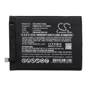 Huawei AMN-LX9 CAN-L11 CAN-L13 DIG-L01 DLI-AL10 Replacement Battery 2900mAh