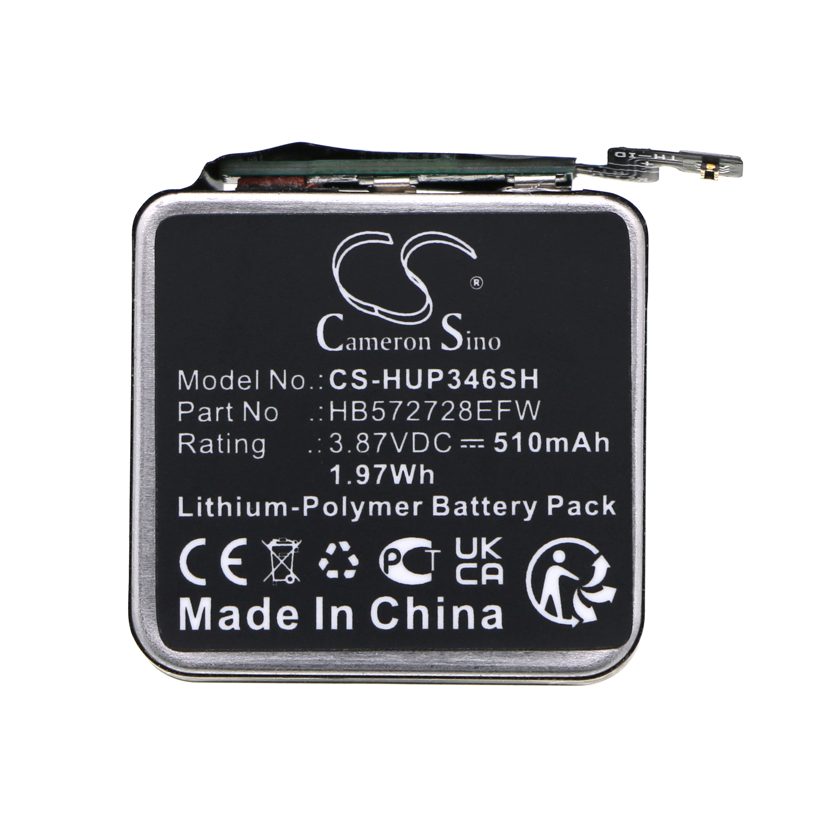 Huawei Watch GT3 Pro 46mm HB572728EFW Replacement Battery 510mAh