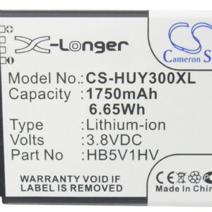 Huawei Ascend G350 Ascend T8833 Ascend U8833 Replacement Battery 3.8V 1750mAh