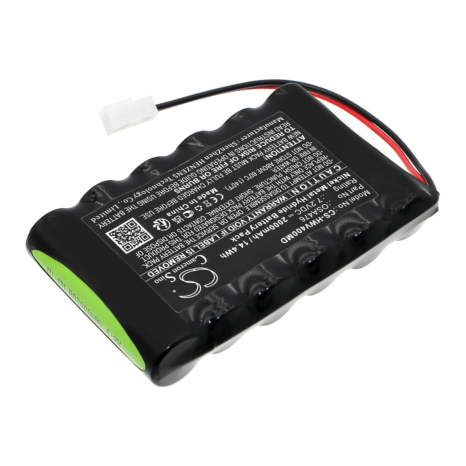 MODEL H4 / OTC REPLACEMENT BATTERY H-Wave OSA476 Replacement Battery