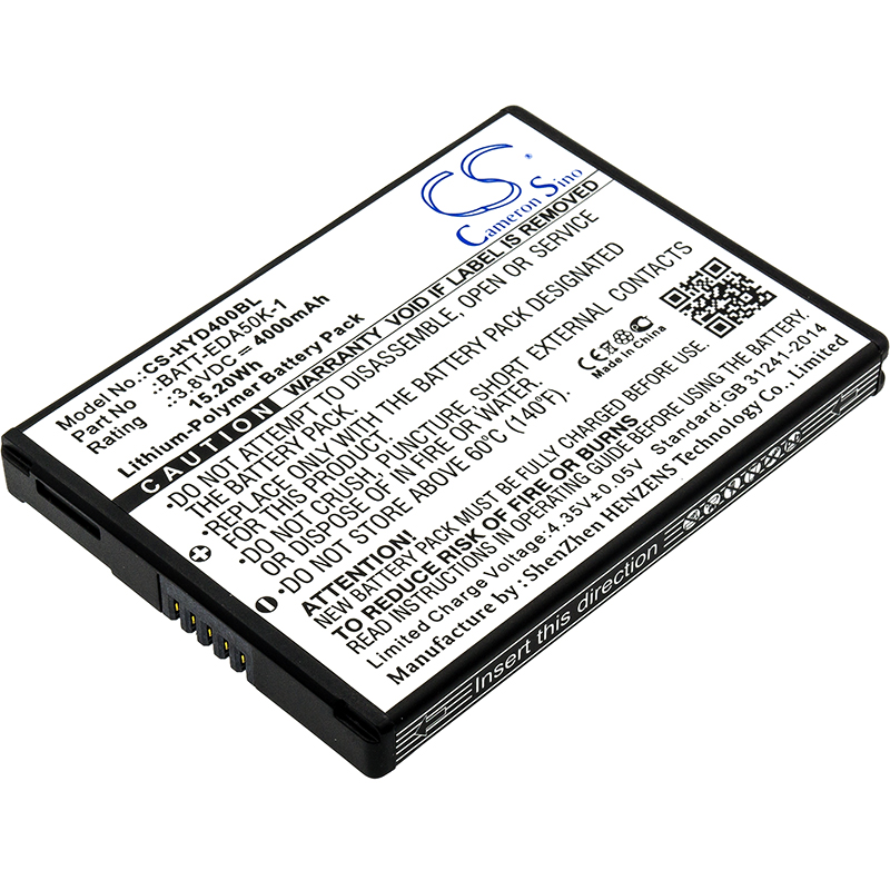 50129589-001 Honeywell Replacement Battery 4000mAh