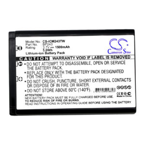 Icom IC-E7 IC-P7 IC-P7A BP-243 Two-Way Radio Replacement Battery 1500mAh
