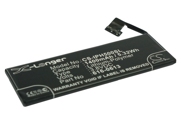 Apple A1428 A1429 iPhone 5 Replacement Battery 3.8V 1400mAh