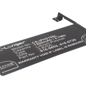 IPHONE 5S BATTERY Apple Replacement Battery 3.8V 1500mAh