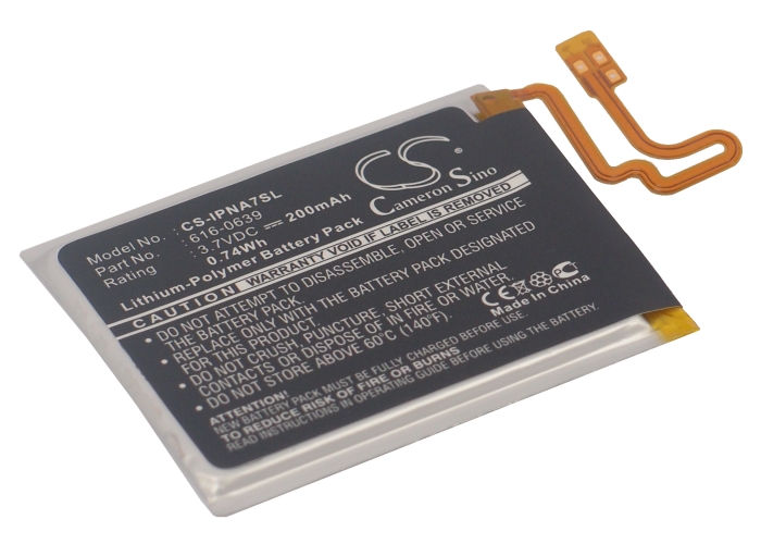 Apple A1446 iPod Nano 7 Replacement Battery 3.7V 200mAh
