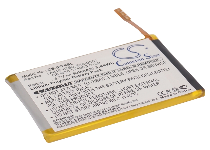 Apple iPod Touch 4th Replacement Battery 3.7V 930mAh