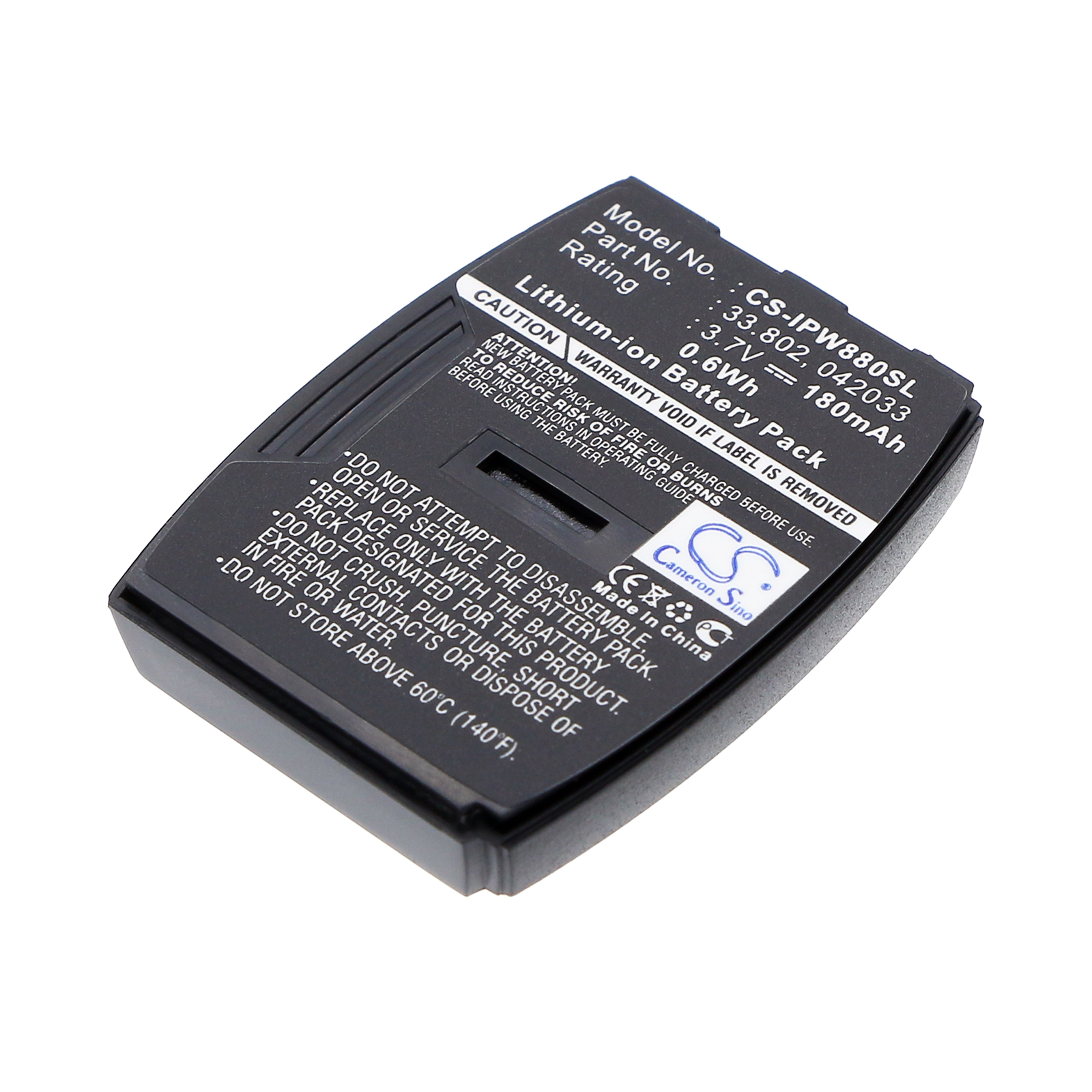 IPN Emotion W880 042033 33.802 Headset Replacement Battery 180mAh